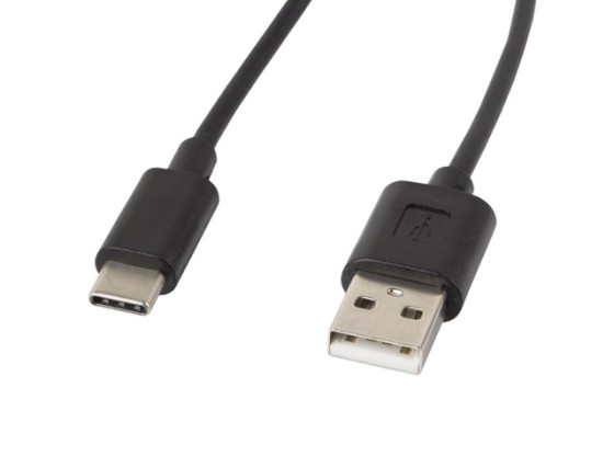 USB-C(M)-&gt;USB-A(M) 2.0 KABEL 1.8M SCHWARZ LANBERG