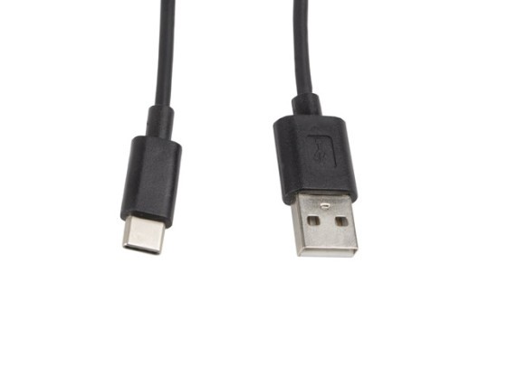 USB-C(M)-&gt;USB-A(M) 2.0 KABEL 1M SCHWARZ LANBERG