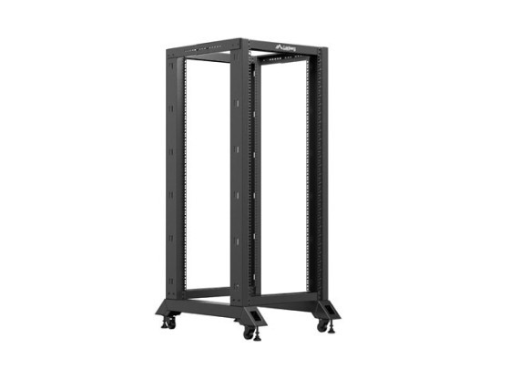 OFFENES RACK 27U 600X800 SCHWARZ LANBERG V2