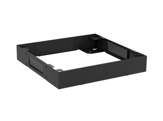 SOCKEL FÜR 600X600 FREISTEHENDE SCHRÄNKE (FF01 &amp; FF02 SERIE) SCHWARZ LANBERG