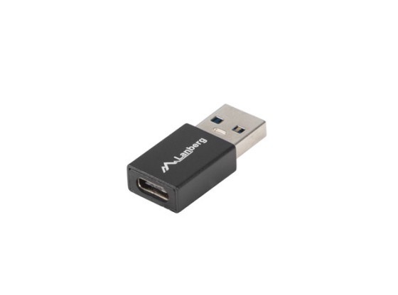 USB-C(F) 3.1-&gt;USB-A(M) ADAPTER SCHWARZ LANBERG