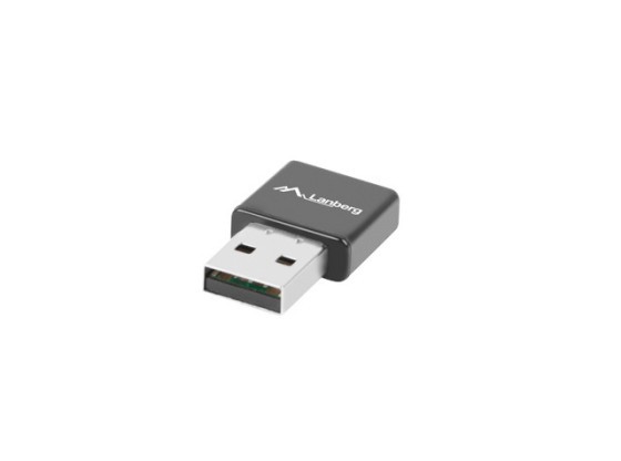 USB ADAPTER DRAHTLOSE NETZWERKKARTE LANBERG NC-0300-WI N300 2X INTERNE ANTENNE
