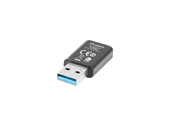 USB ADAPTER DRAHTLOSE NETZWERKKARTE LANBERG NC-1200-WI AC1200 DUAL BAND