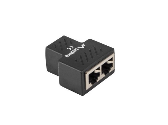 RJ45 INLINE KUPPLUNG RJ45->2XRJ45 GESCHIRMT LANBERG