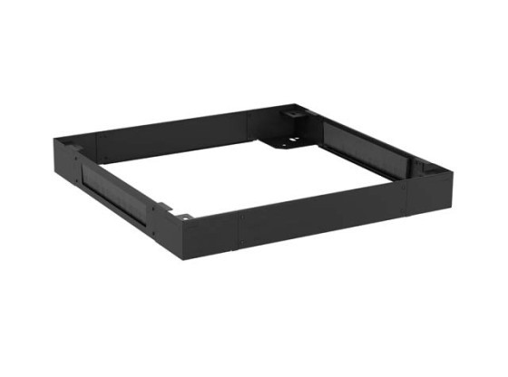 SOCKEL FÜR 800X800 FREISTEHENDE SCHRÄNKE (FF01 &amp; FF02 SERIE) SCHWARZ LANBERG