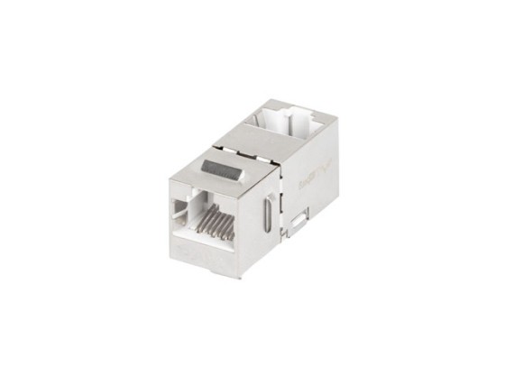 FEED-THRU KEYSTONE STECKER RJ45->RJ45 CAT.6 FTP 90 LANBERG