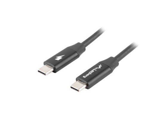 USB-C M/M 2.0 KABEL 1.8M SCHNELLLADUNG 4.0 SCHWARZ LANBERG