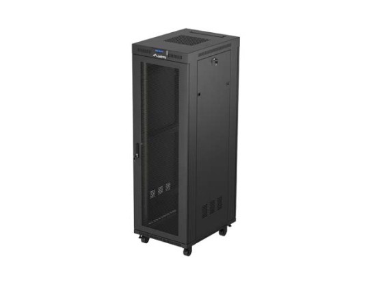 RACKSCHRANK 19" FREISTEHEND 37U/600X800 (FLAT PACK) MIT NETZTÜR LCD SCHWARZ LANBERG V2