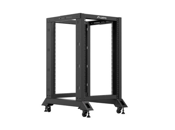 OFFENES RACK 18U 600X800 SCHWARZ LANBERG