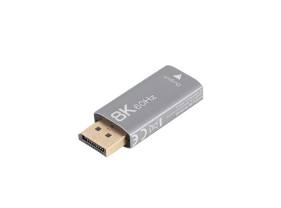 DISPLAYPORT(M)->HDMI(F) ADAPTER 8K SILBER LANBERG