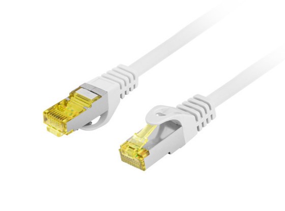 PATCHCORD CAT.6A S/FTP LSZH CU 15M GRAU FLUKE PASSED LANBERG