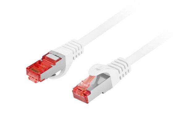 PATCHCORD CAT.6 S/FTP LSZH CU 1.5M WEISS FLUKE PASSED LANBERG