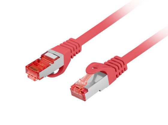 PATCHCORD CAT.6 S/FTP LSZH CU 5M ROT FLUKE PASSED LANBERG
