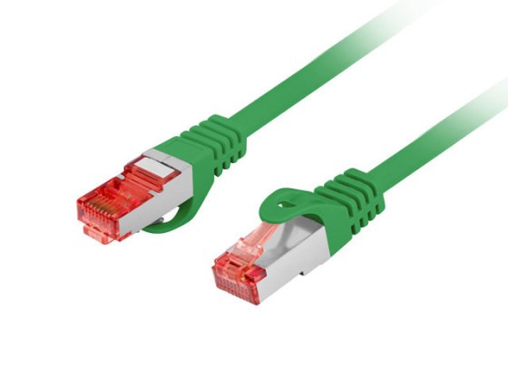 PATCHCORD CAT.6 S/FTP LSZH CU 5M GRÜN FLUKE PASSED LANBERG