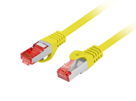 PATCHCORD CAT.6 S/FTP LSZH CU 1M GELB FLUKE PASSED LANBERG