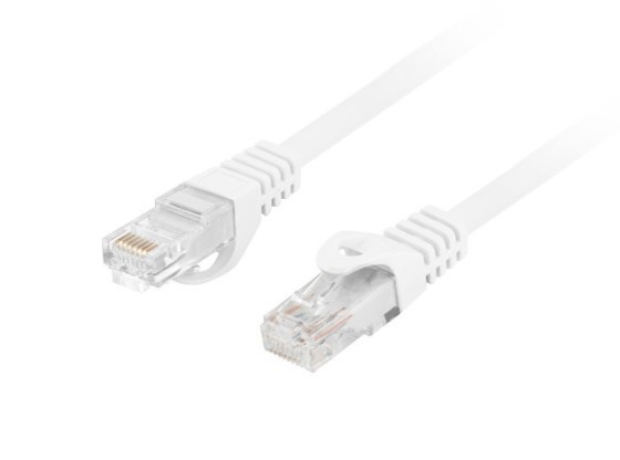 PATCHCORD CAT.6 UTP LSZH CU 3M WEISS FLUKE PASSED LANBERG