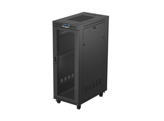 RACKMOUNT INSTALLATIONSSCHRANK 19" 32U 600X1000 SCHWARZ LCD PERFORIERTE TÜR LANBERG (FLAT PACK)