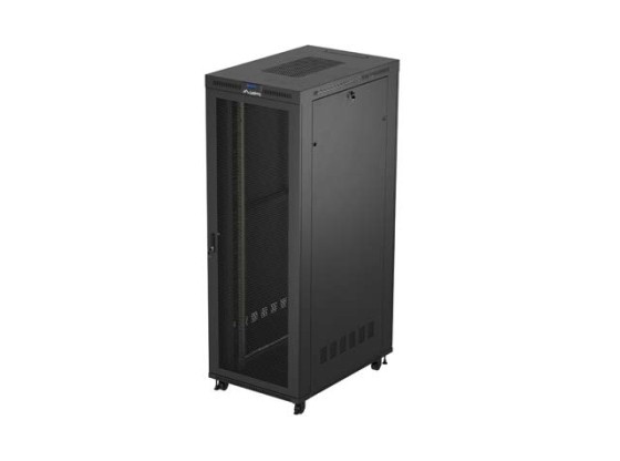 INSTALLATION RACK 19" 47U 800X1200 SCHWARZ LCD PERFORIERTE TÜR LANBERG (FLAT PACK) V2