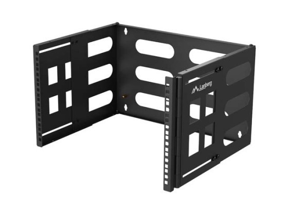 WANDHALTERUNG 19" 6U RACK 497X400/240 SCHWARZ LANBERG