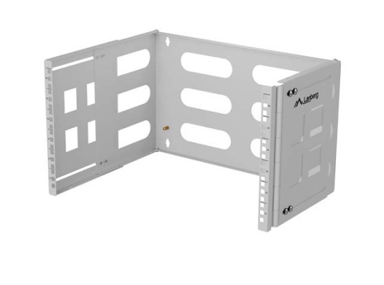 WANDHALTERUNG 19" 6U 497X400/240 GRAU LANBERG