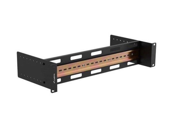 MONTAGESCHIENE DIN TS-35 19" 2HE SCHWARZ LANBERG