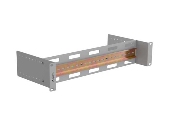 MONTAGESCHIENE DIN TS-35 19" 2HE GRAU LANBERG
