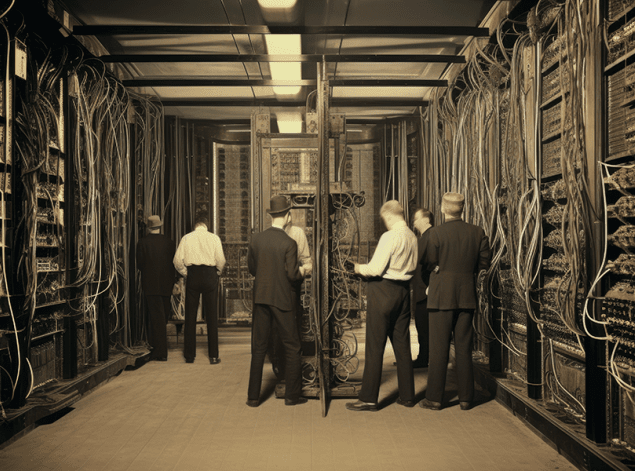 Die Geschichte der Rack Racks in Serverräumen