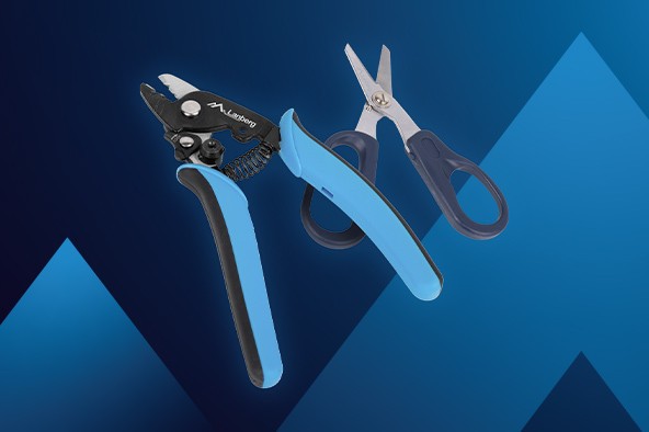 Neue Lanberg Fiber Tools: NT-0105 Faserabisolierer und NT-0106 Kevlarschere