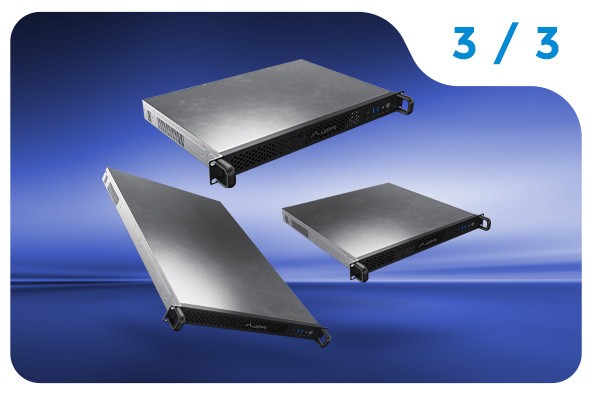 1U RACK Servergehäuse