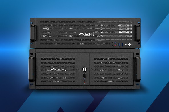 Vom Homelab bis zum Serverraum. Lerne die neuen 3U- und 4U-Servergehäuse von Lanberg kennen