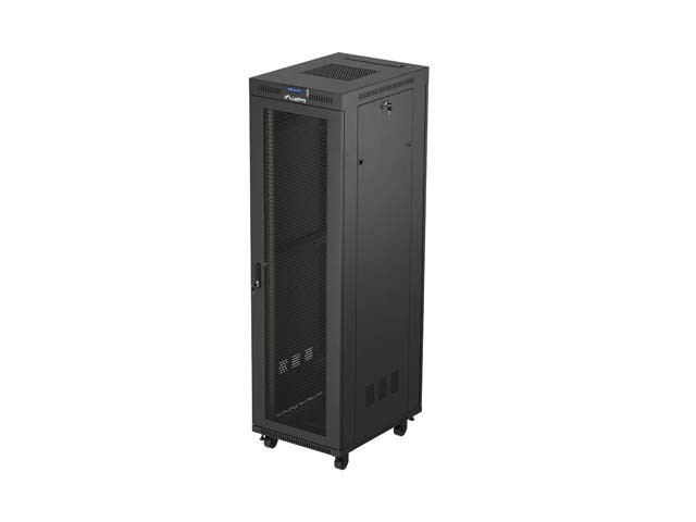 RACKSCHRANK 19" FREISTEHEND 42U/600X800 (FLAT PACK) MIT NETZTÜR LCD SCHWARZ LANBERG V2
